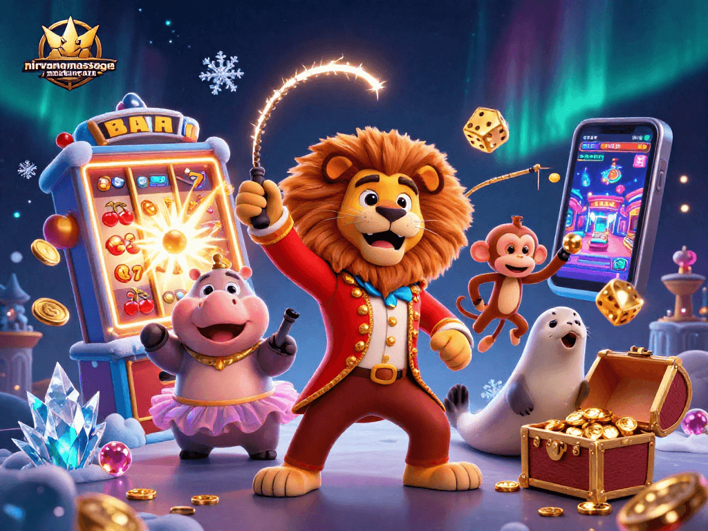 Play thrilling games at nirvanamassageandskincare with captivating characters and vibrant casino elements.