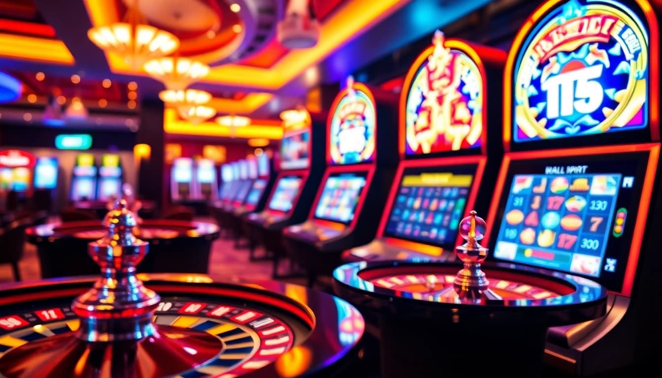 Experience the thrill of gaming at bl555 com with vibrant tables and exciting slot machines.
