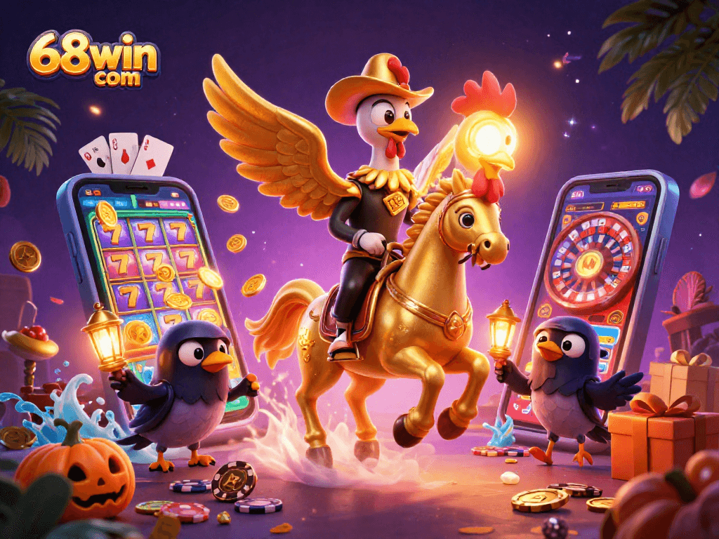 Join the excitement at 68win com with a magical casino experience featuring vibrant characters and games.