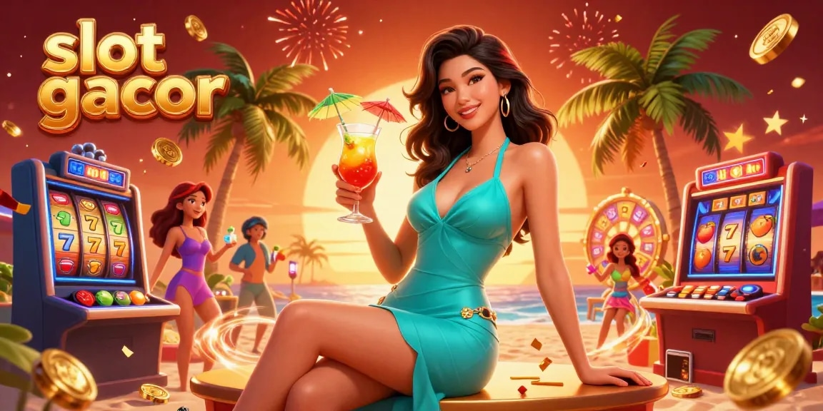 Experience thrilling slot gacor action with vibrant colors and exciting gameplay elements.