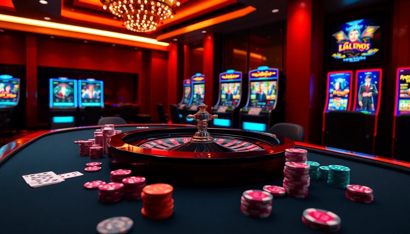Experience thrilling action at Man 88 casino with vibrant games and sophisticated gaming tables.