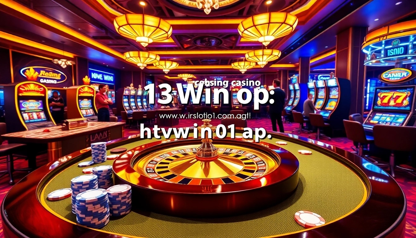 Experience thrilling games at https://13win01.app/ with a lively casino atmosphere.