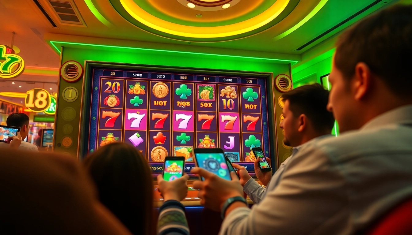 Exciting online gaming experience on hoki138 showing vibrant slot reels and engaging symbols.