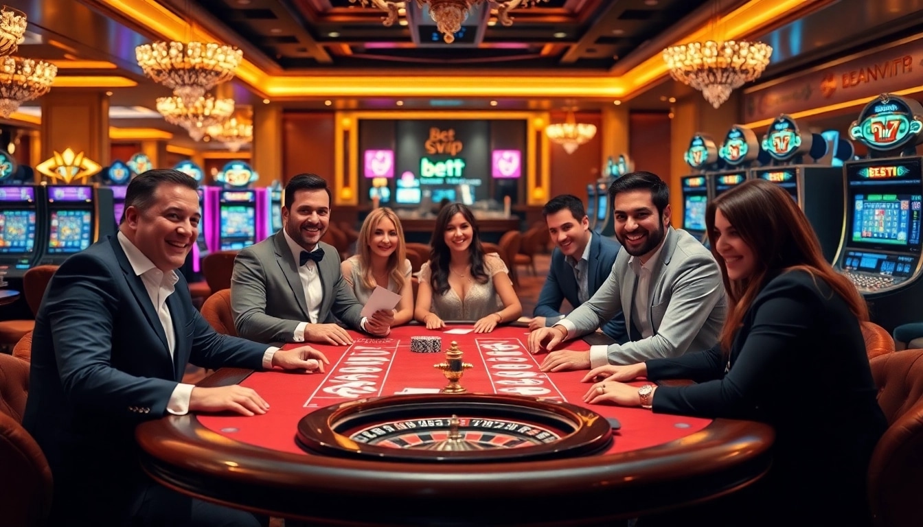 Trải nghiệm lối chơi đầy phấn khích với ứng dụng Bet VIP trên bàn casino sang trọng.