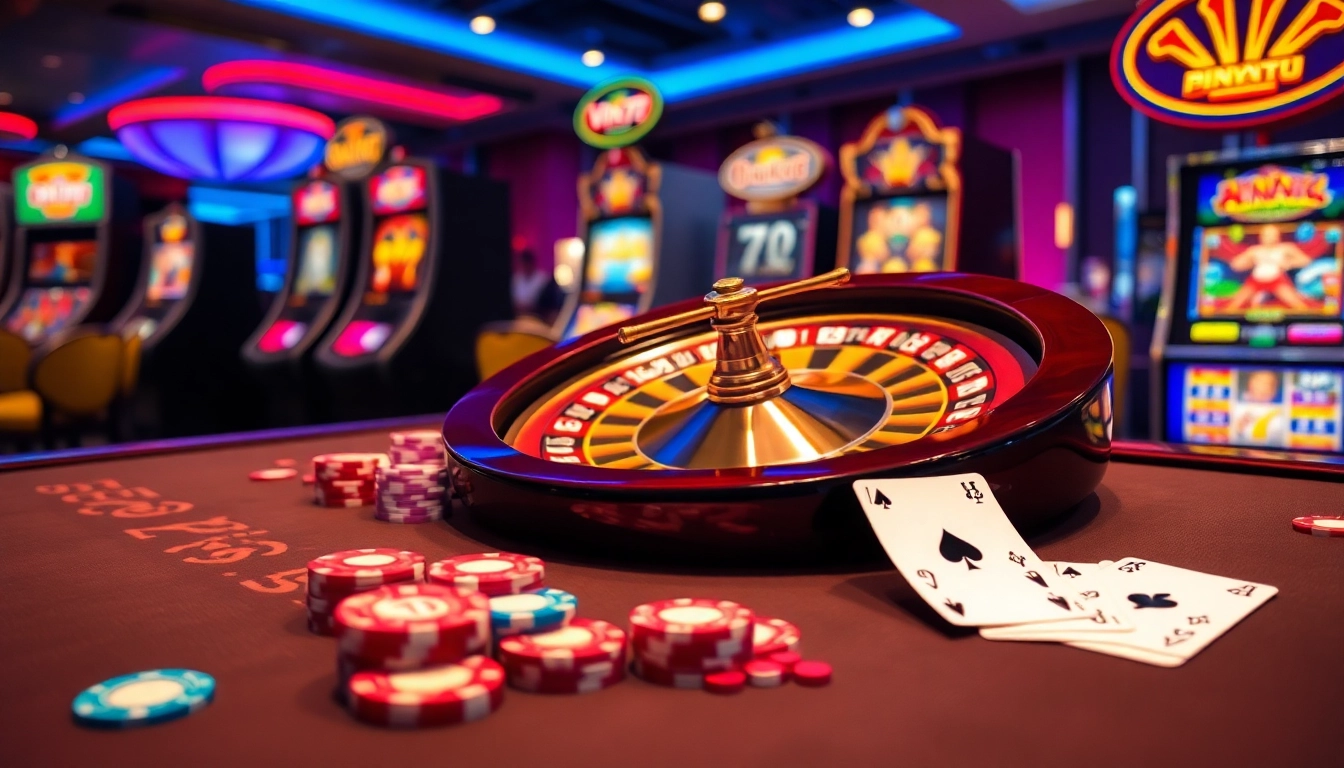 Experience the thrill of gambling at Vin777, featuring dynamic poker games and vibrant slot machines.