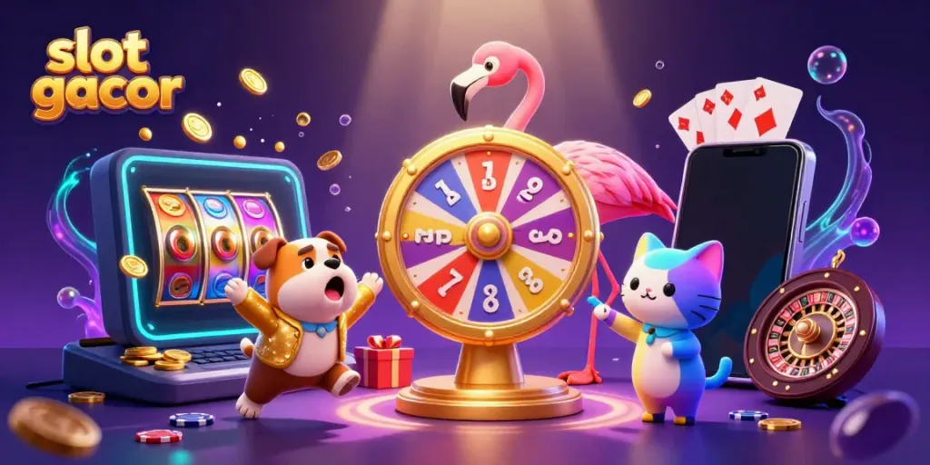 Slot gacor menghadirkan momen seru saat flamingo menjadi pembawa acara di kasino.