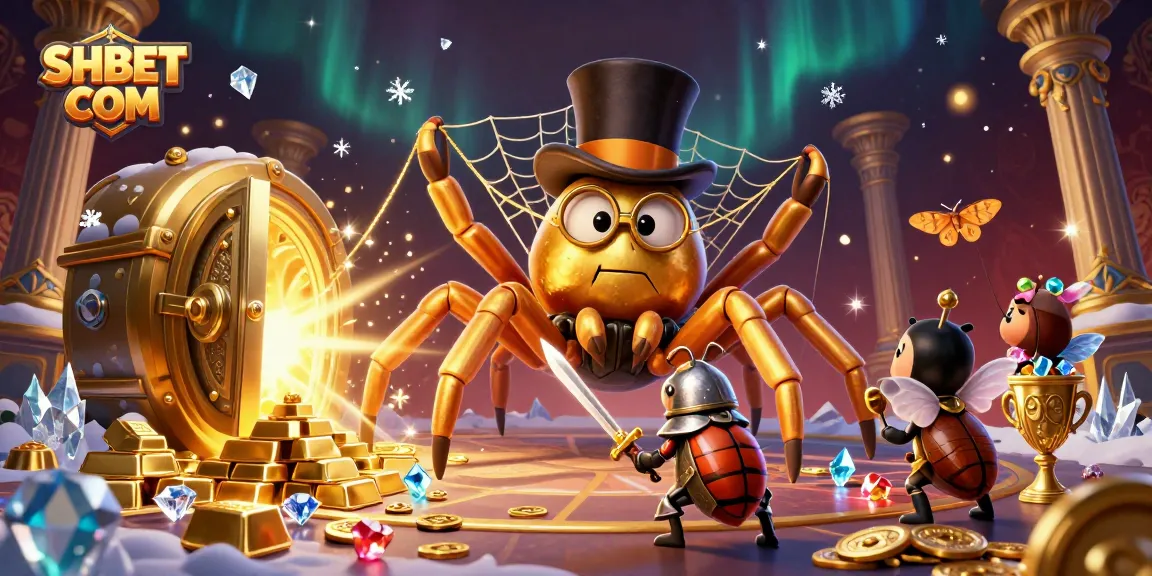 Play and win big at SHBET COM with thrilling casino adventures in a vibrant 3D scene.