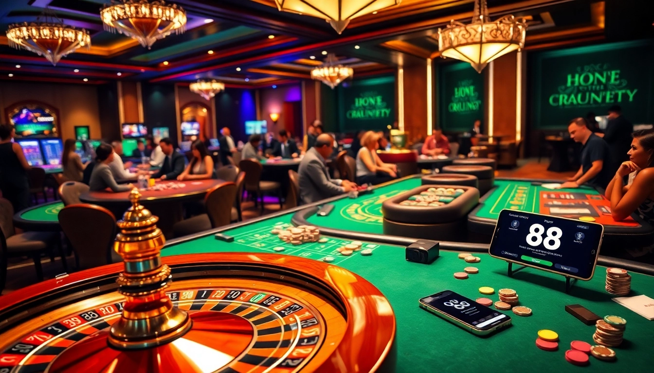 Experience the thrill of winning at 88i casino with vibrant games, chips, and cards.