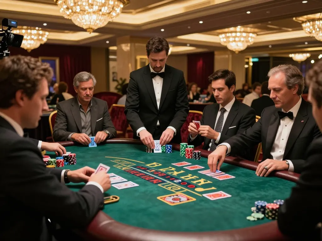 Experience the thrill of live blackjack gameplay at MM88, showcasing strategic bets and luxurious ambiance