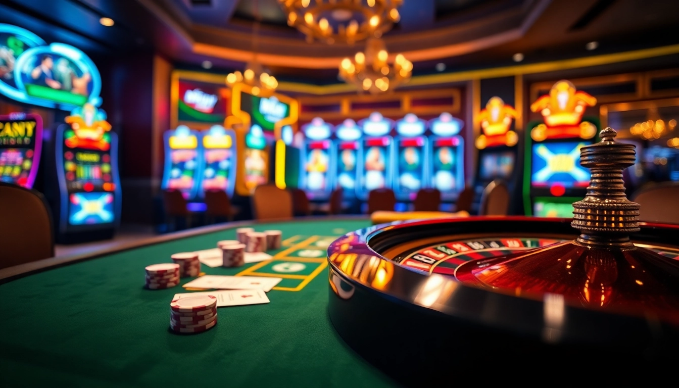Experience the thrill of gaming at https://kjc686.com/ with vibrant poker tables and roulette excitement.