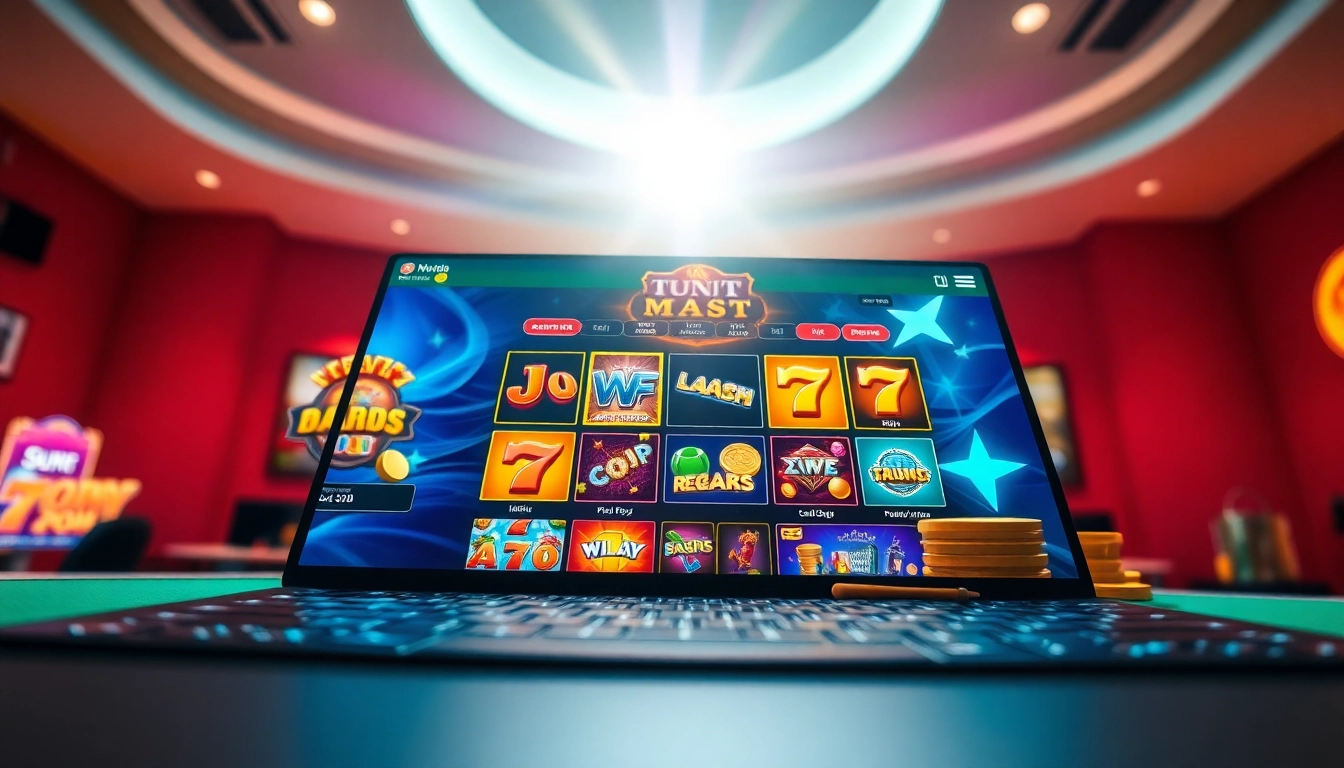 Engaging online gaming image with a focus on Kode4d link featuring vibrant slot games and user-friendly interface.