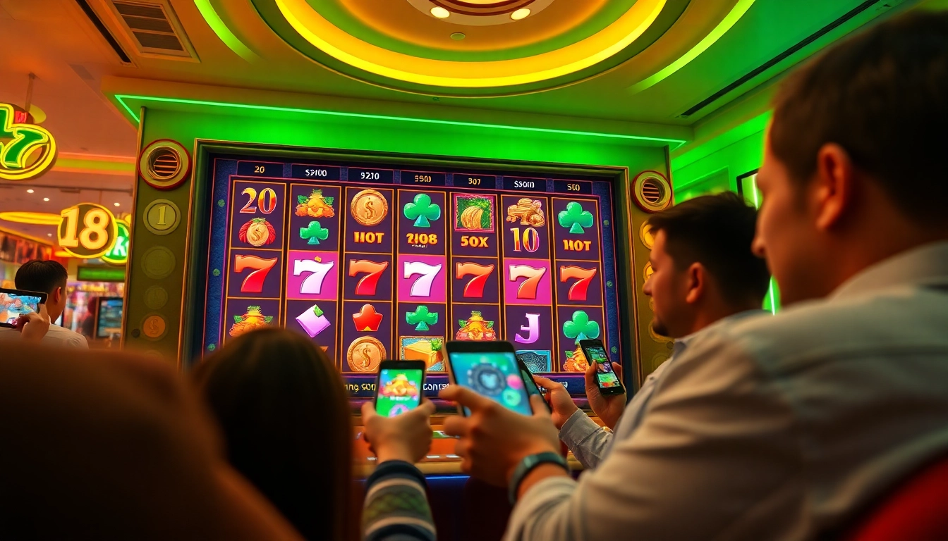 Exciting online gaming experience on hoki138 showing vibrant slot reels and engaging symbols.