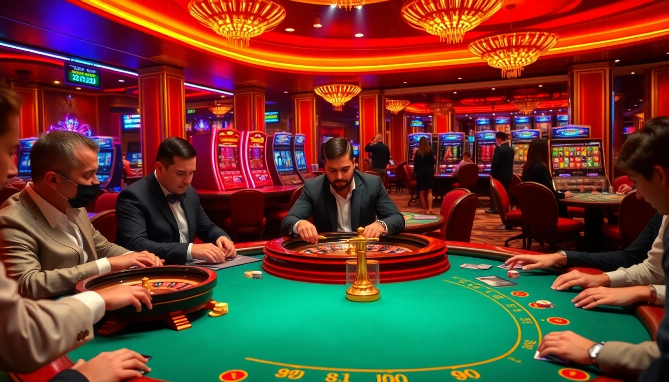 Betting excitement at 32win32 with a luxurious poker table and high-quality casino elements.