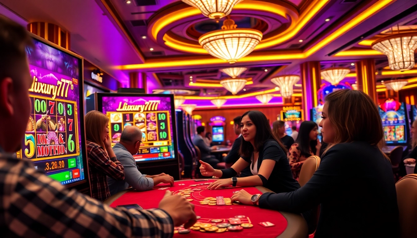 Jelajahi keseruan luxury777 game yang menarik dalam suasana kasino yang megah