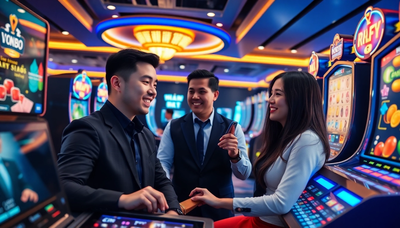 Exciting gaming experience at Nhà cái xx88 featuring modern casino games and interactive players.