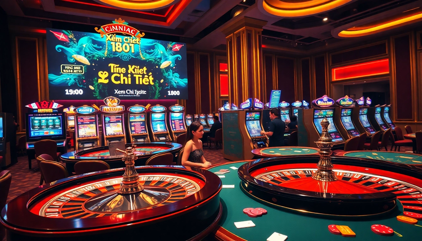 Experience the thrill of online gambling with VMAX as players xem chi tiết on exciting promotions.