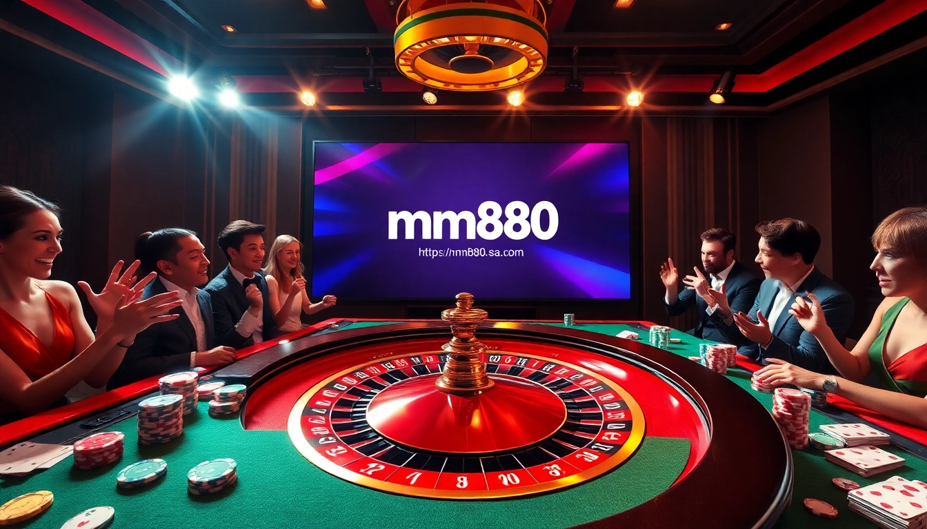Experience the excitement of casino gaming at https://mm88.sa.com/ with vibrant roulette tables and high-stakes players.