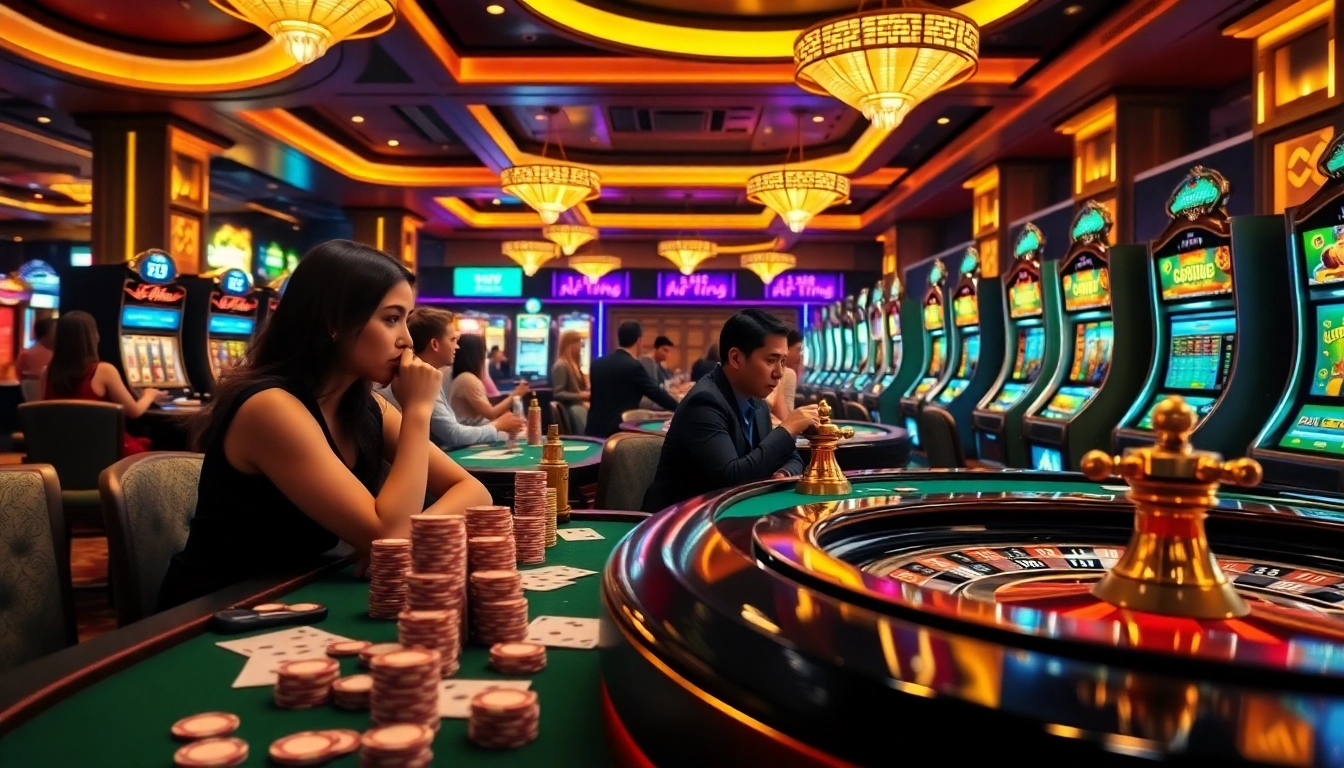 Experience the thrill of BJ 888 casino gaming with stunning tables and exciting action.