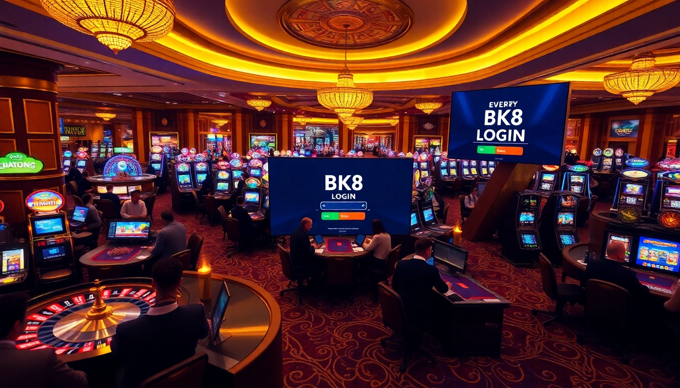 Join the excitement of online gambling with BK8 login to access thrilling games and bonuses.