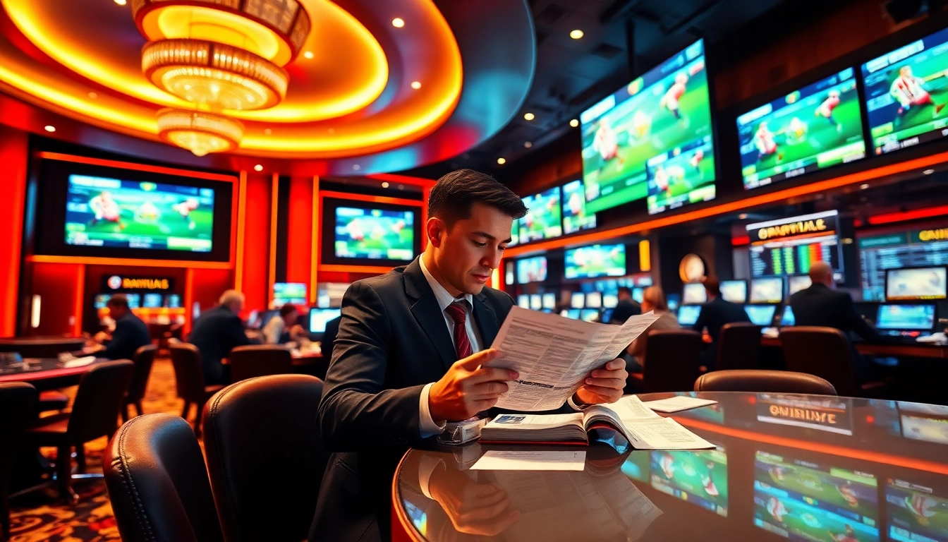 Master techniques in แทงบอล with expert strategies during a thrilling betting session.