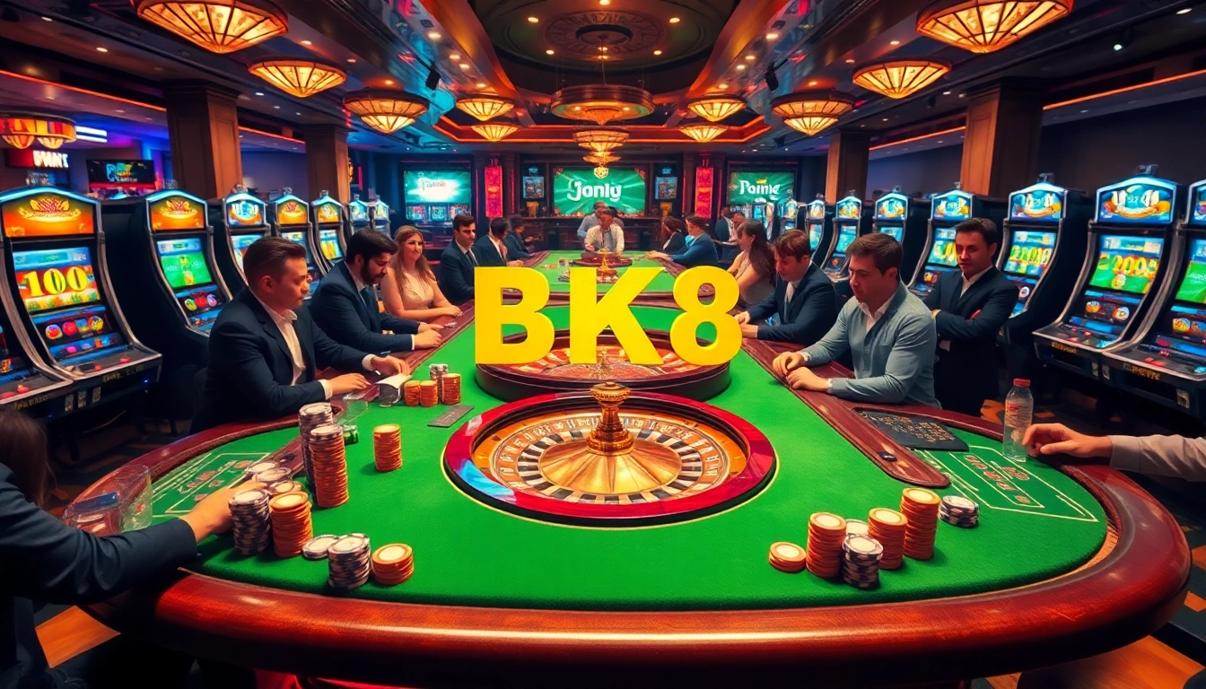 Experience the excitement of BK8 เว็บตรง with vibrant casino games and engaging players.