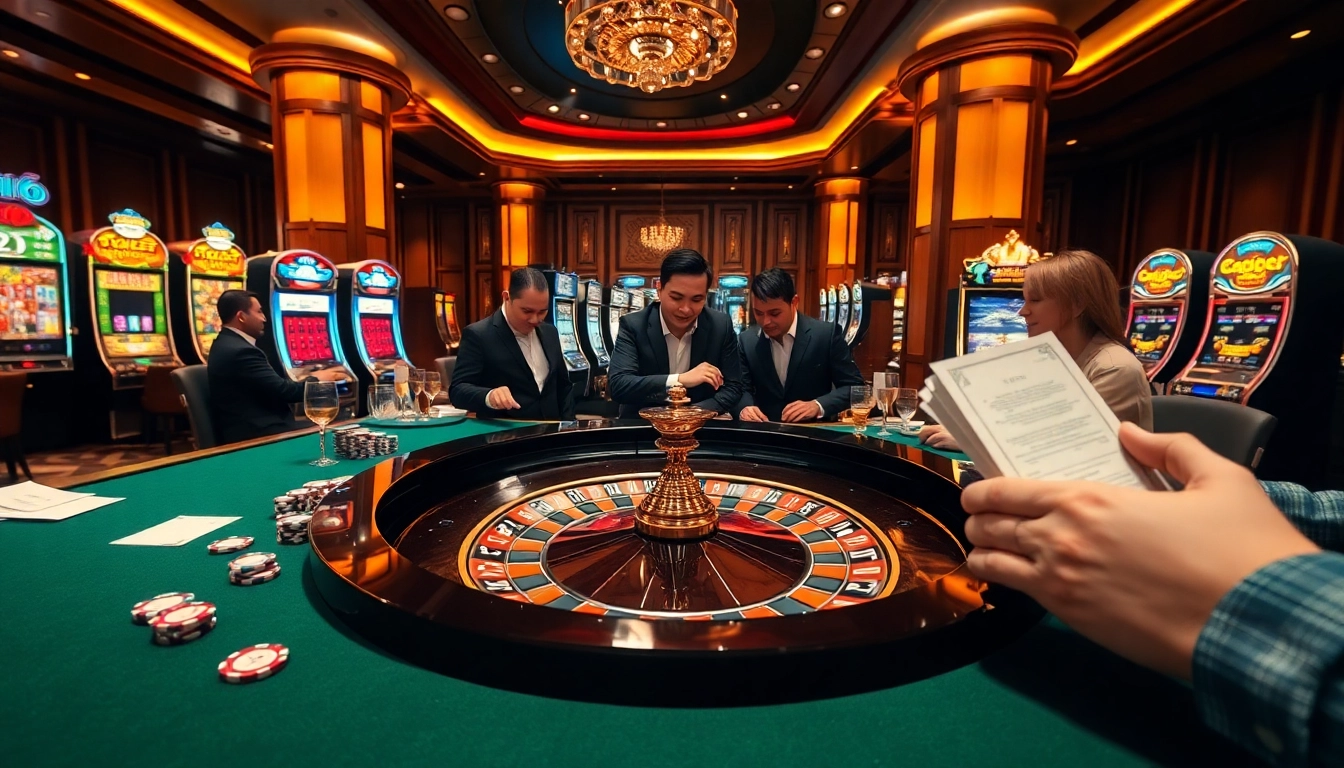 Winning at the roulette table in a luxurious casino setting featured on https://mm88.directory/