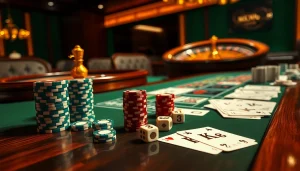 Experience the thrill of winning with MK8 at a high-stakes casino table.