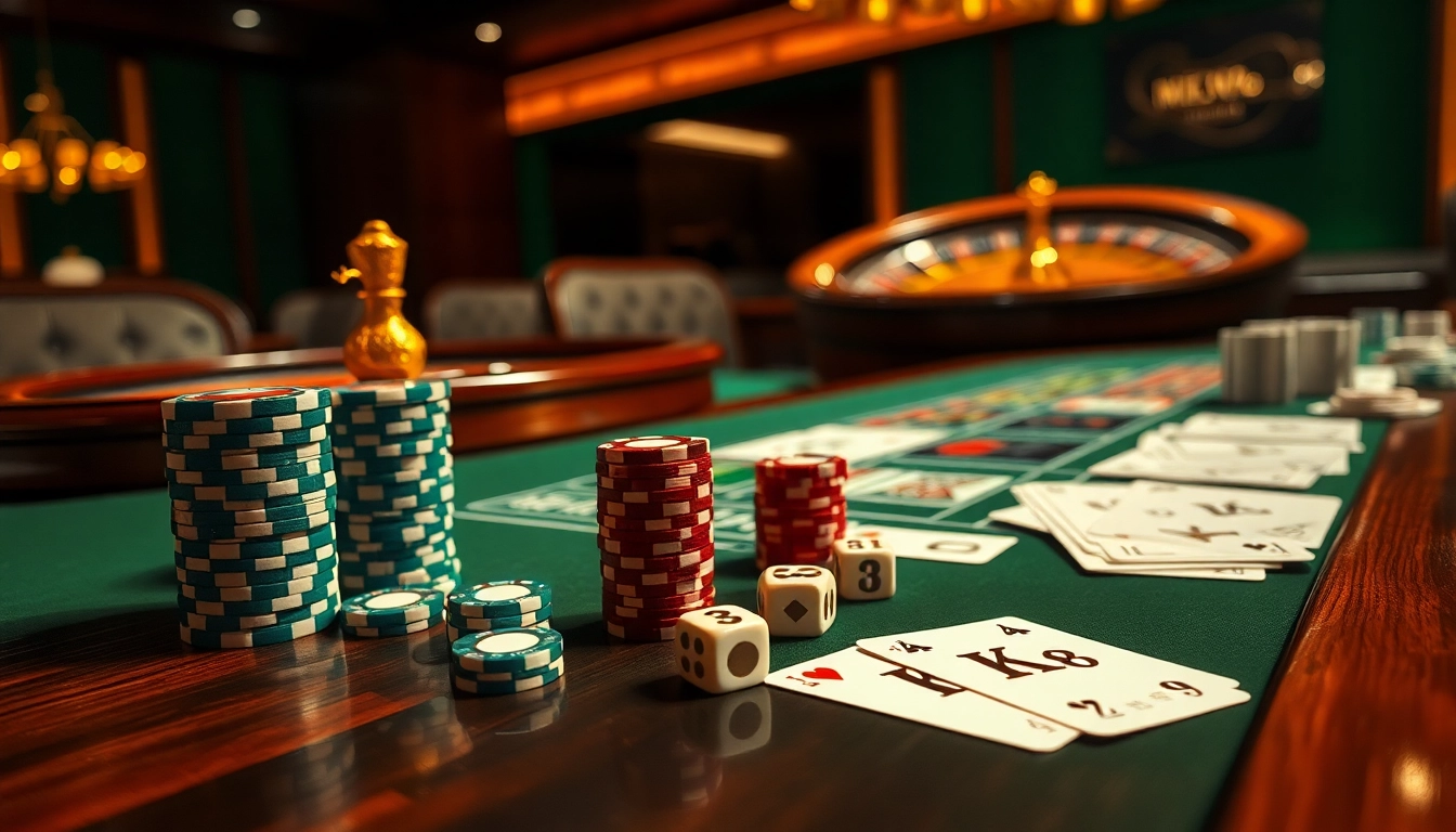 Experience the thrill of winning with MK8 at a high-stakes casino table.